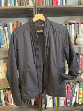 Rapha puffy bomber jacket cycling
